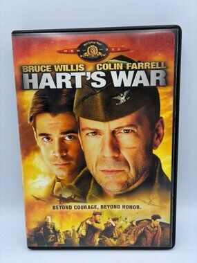 Harts War DVD 2002 Bruce Willis Colin Farrell MGM Movie WWII Drama Region 1 NTSC